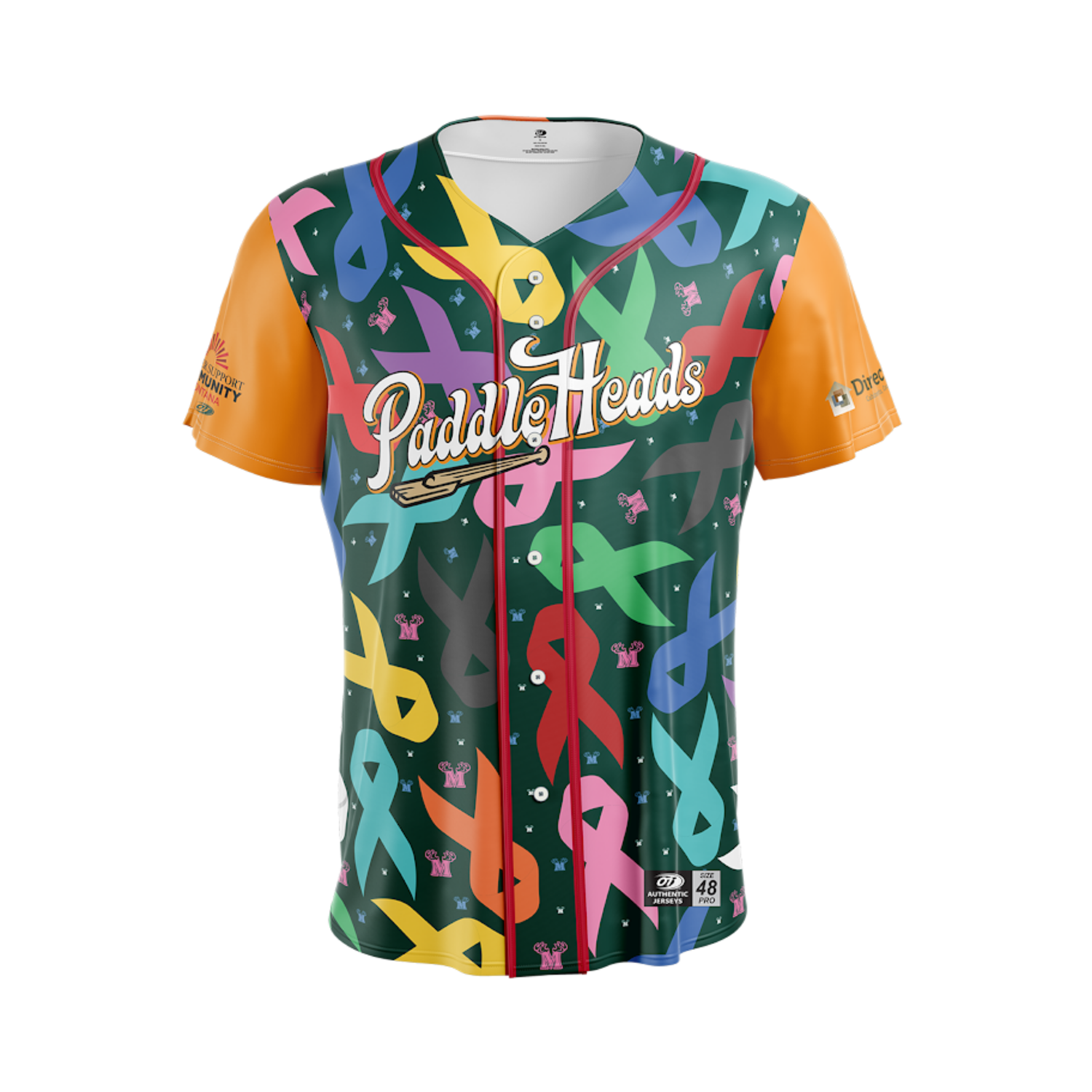 Strike Out Cancer Night jersey
